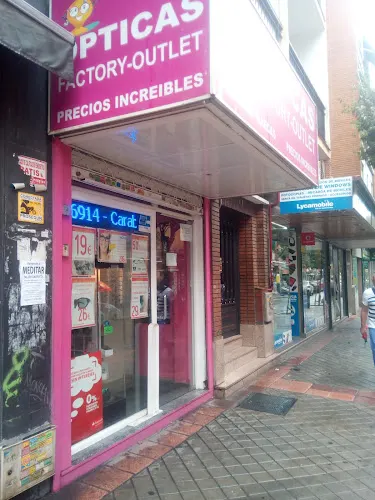 Ópticas factory outlet